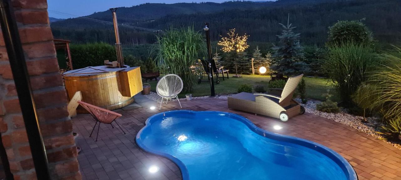 Chata W Grapie Koniaków Esterno foto
